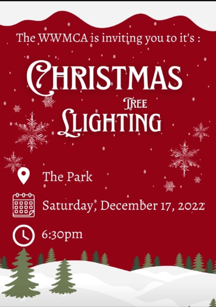 Christmas tree lighting